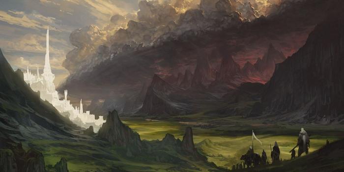 1680x1050 Minas Tirith - Lord of the Rings wallpaper - Fantasy wallpapers