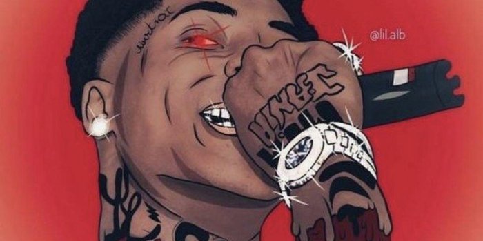 1242x1231 Youngboy Cartoon Wallpapers