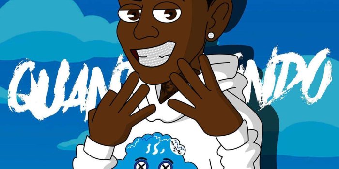 1440x1440 Quando Rondo Cartoon Wallpaper