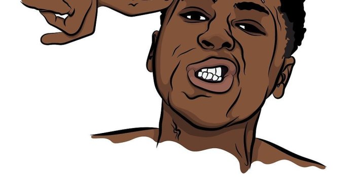 1000x850 Nba Youngboy Cartoon Wallpaper