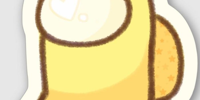 794x1006 Kawaii Among Us Yellow Egg Hat Aesthetic Glossy Sticker | Etsy | Cute  backrounds, Cute patterns wallpaper, Character wallpaper