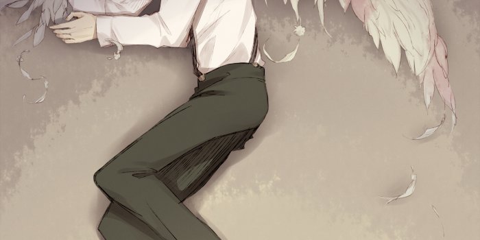 2067x2500 Download 2067x2500 91 Days, Avilio Bruno, Wings, Fallen Angel Wallpapers -  WallpaperMaiden