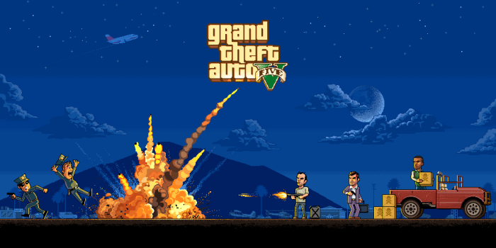 2034x1178 GTA V : wallpapers