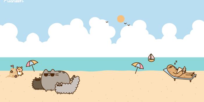 1920x1080 Pusheen : Pusheen Zoom Backgrounds - Pusheen