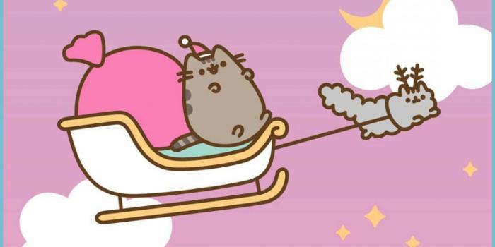 1117x1986 Pusheen Cute Christmas Wallpaper, Pusheen Christmas, Wallpaper - Christmas Pusheen  Wallpaper | Neat