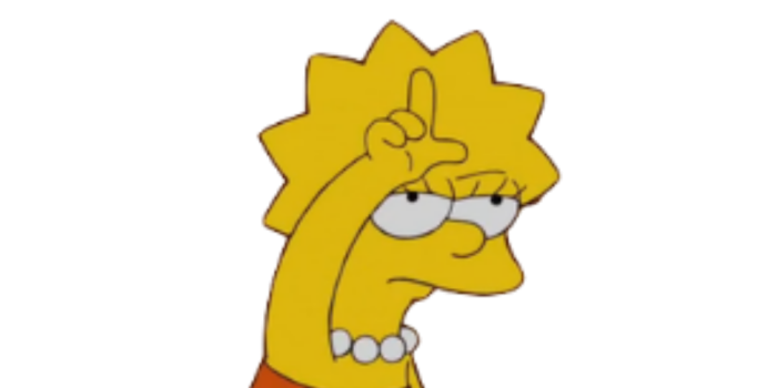 1128x1128 Lisa Simpson Sad Girl Wallpaper