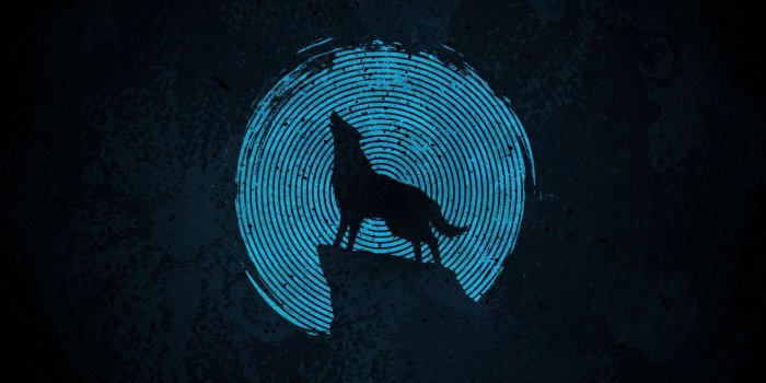 1920x1080 Desktop wallpaper dark, wolf, silhouette, minimal, art, hd image, picture,  background, 4d2c2a