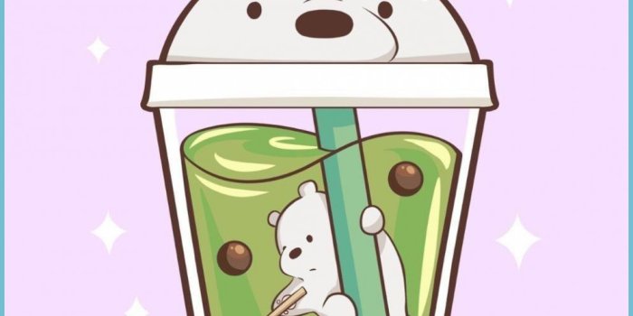 993x993 We Bare Bears Boba Wallpapers - Cute Boba Wallpaper | Neat