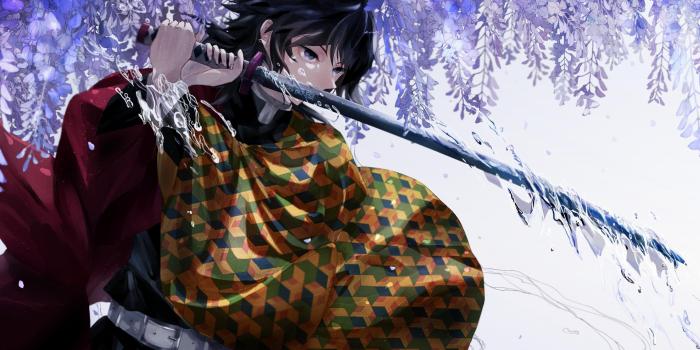 2736x1824 Giyuu Tomioka - Demon Slayer Kimetsu No Yaiba HD wallpaper download