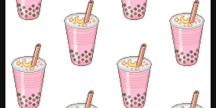 720x1280 Images Of Cartoon Boba Tea Wallpaper