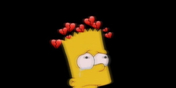 1024x1024 Collection : Top 30 sad bart simpson wallpapers (HD Download)