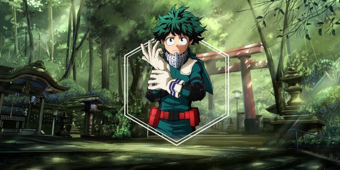1920x1080 anime anime boys anime landscape anime man Midoriya Izuku Izuku Midoriya  Boku no Hero Academia #Deku #1080P … in 2021 | Anime boy, Cat illustration,  Black cat illustration