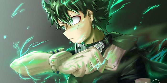 1920x1200 Izuku Midoriya (Deku) - My Hero Academia HD wallpaper download