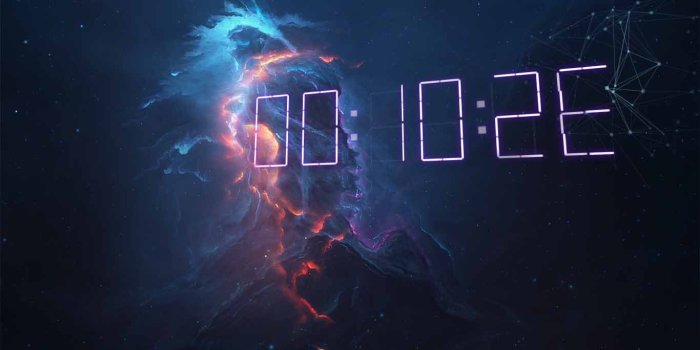 1366x768 11 3D Digital Clock ideas | clock wallpaper, digital clocks, wallpaper