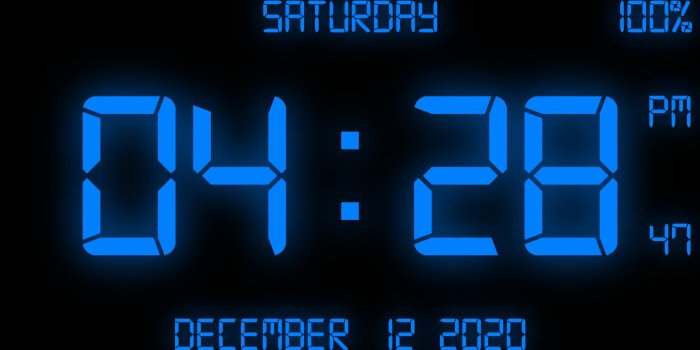 1920x1200 Digital Clock Live Wallpaper-7 for Android - APK Download
