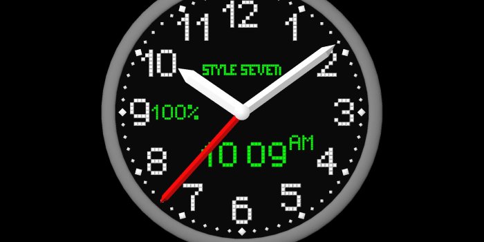 1920x1200 Analog Digital Clock Live Wallpaper Android - 1920x1200 - Download HD  Wallpaper - WallpaperTip