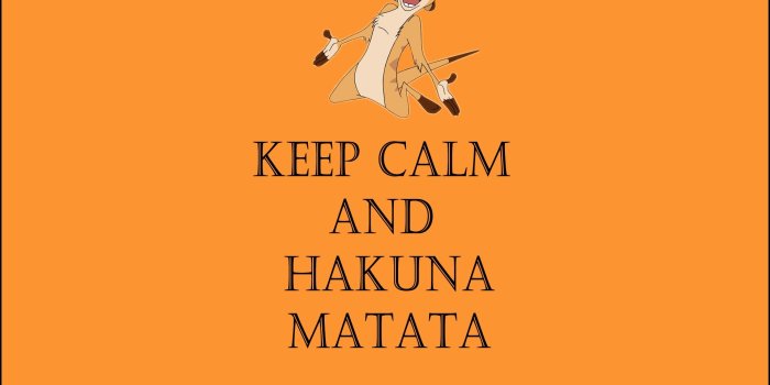 1920x1200 minimalistic orange quotes textures the lion king keep calm and hakuna  matata 1920x1200 wallpaper – Abstract Textures HD Desktop Wallpaper