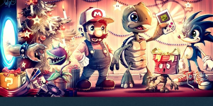 1920x1200 Gaming Christmas Wallpapers - 4k, HD Gaming Christmas Backgrounds on  WallpaperBat