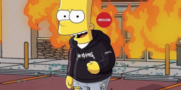 1080x1080 Bart Simpson Yeezy Wallpapers - Top Free Bart Simpson Yeezy Backgrounds -  WallpaperAccess