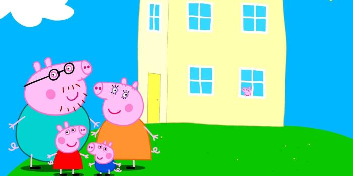 2560x1440 Descarga la imagen Peppa Pig House fondo de pantalla gratis, úsala para  móvil y escritorio. Descubre más fond… in 2021 | Peppa pig house, Peppa pig  wallpaper, Pig wallpaper