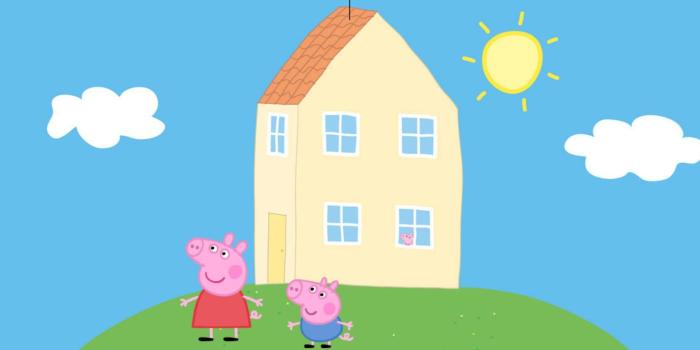 1504x1284 37+] Peppa Pig House Wallpapers on WallpaperSafari
