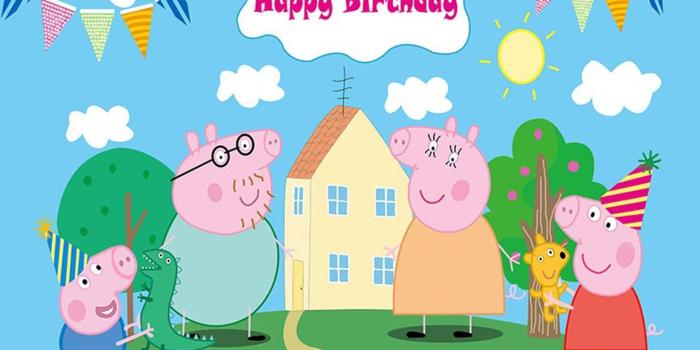1466x1000 Peppa Pig Birthday Wallpapers