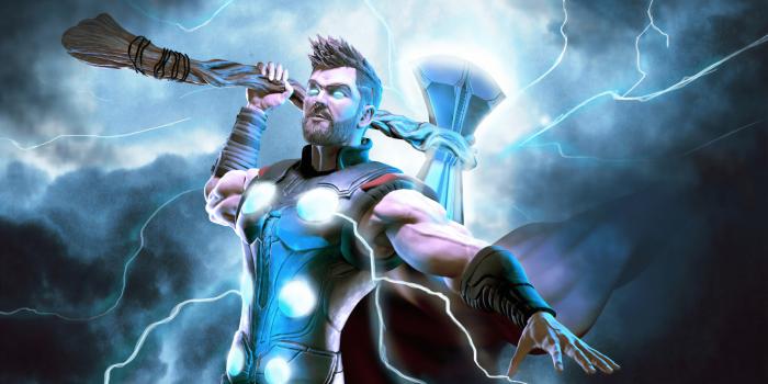 3840x2160 Wallpaper 4k Thor Lighting 4k-wallpapers, artstation wallpapers, artwork  wallpapers, digital art wallpapers, hd-wallpapers, superheroes wallpapers, thor  wallpapers