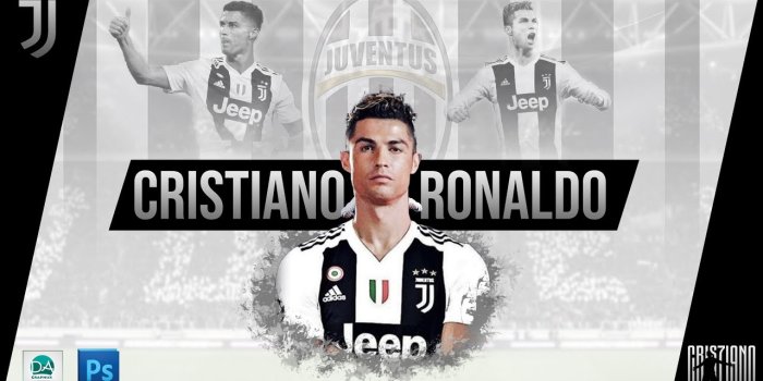1280x720 Cristiano Ronaldo Juventus Wallpaper in Photoshop - Photoshop Tutorial -  YouTube