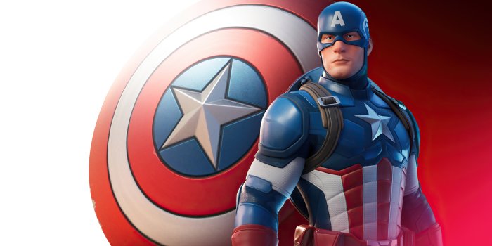 3840x2160 Wallpaper 4k Captain America In Fortnite 4k Captain America In Fortnite 4k  wallpapers