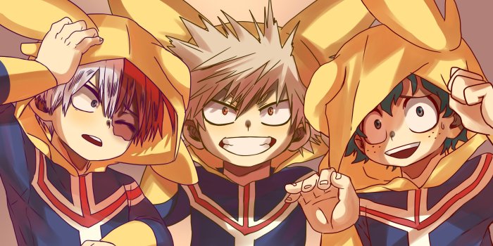 3444x2066 Cute My Hero Academia Wallpapers on WallpaperDog