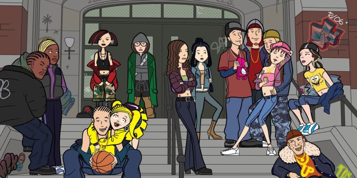 1920x1200 Ghetto wallpaper, city, cartoon, fan art, tv series, MTV, women, group of  people • Wallpaper For You HD Wallpaper For Desktop & Mobile