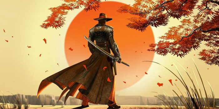 2560x1440 Cowboy Samurai Wallpaper - Wallpapers For Tech