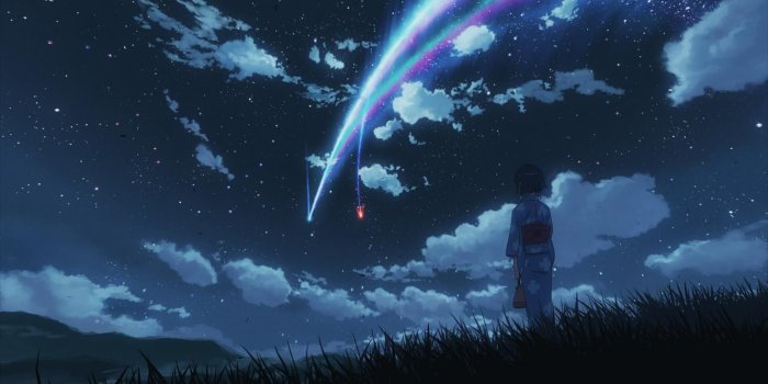 1456x819 Your Name 4K Wallpaper Galore in 2021 | Black and blue wallpaper, Aesthetic  desktop wallpaper, Laptop wallpaper desktop wallpapers