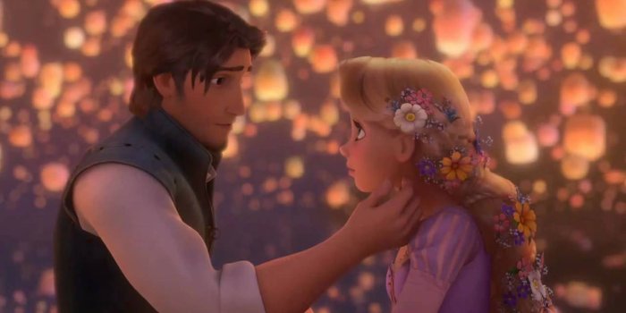 1280x720 Romantic Disney Cartoon Couple - 1280x720 - Download HD Wallpaper -  WallpaperTip