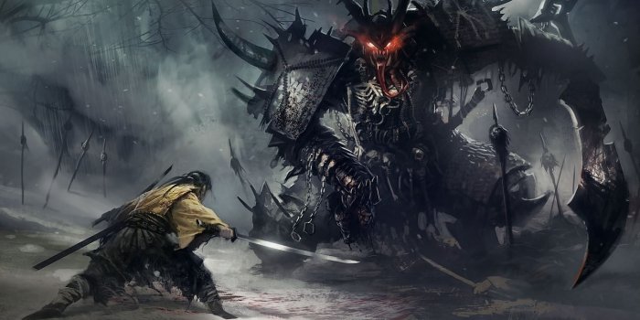 1297x722 Samurai Demon Wallpapers - Top Free Samurai Demon Backgrounds -  WallpaperAccess