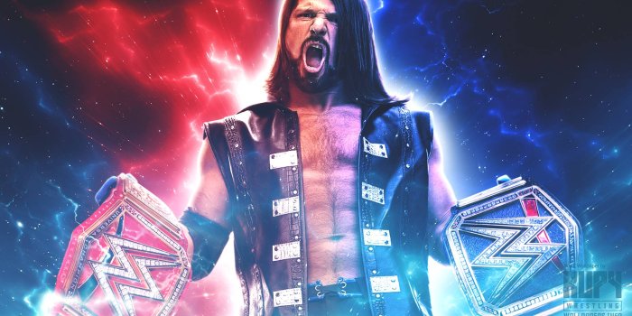 1920x1080 Kupy Wrestling Wallpapers – The latest source for your WWE wrestling  wallpaper needs! Mobile, HD and 4k resolutions available! » Blog Archive  (WHAT IF) AJ Styles WWE Champion AND Universal Champion wallpaper! -