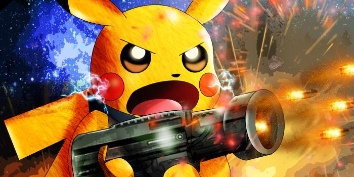 3840x2160 Wallpaper 4k Pikachu As Rocket Raccoon 4k 4k-wallpapers, artist wallpapers,  cartoons wallpapers, deviantart wallpapers, digital art wallpapers, hd- wallpapers, pikachu wallpapers, pokemon wallpapers