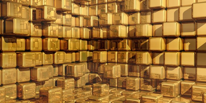 3840x2400 Download wallpapers golden cubes, 4k, 3D cubes texture, golden backgrounds,  creative, square textures, 3D squares background for desktop with  resolution 3840x2400. High Quality HD pictures wallpapers