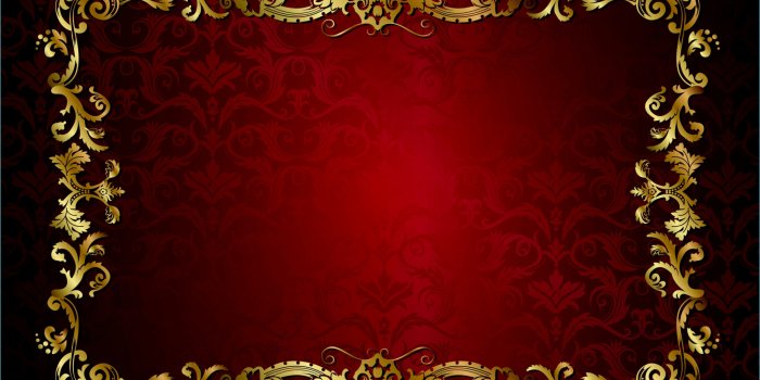 2048x1365 Gold Vintage Border Computer Wallpapers, Desktop Backgrounds - Red Golden  Wallpaper | Neat