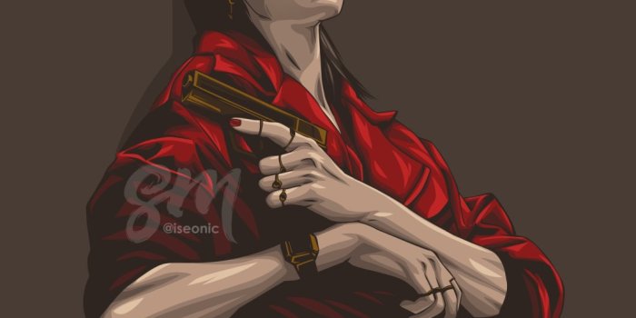 1060x1223 Money Heist HD Phone Wallpaper - The RamenSwag