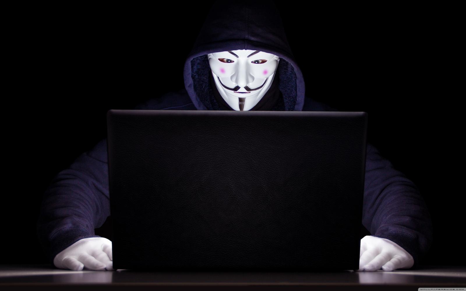 3840x2400 Anonymous Hacker, Computer Ultra HD Desktop Background Wallpaper for 4K UHD  TV : Widescreen & UltraWide Desktop & Laptop : Tablet : Smartphone