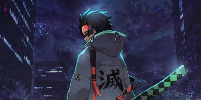 1000x1382 Demon Slayer Drip Wallpapers