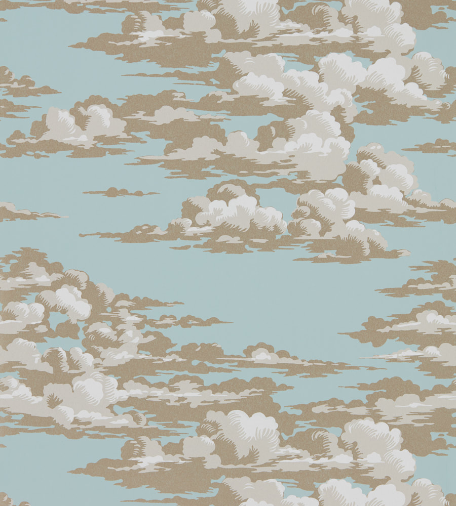 900x1000 Sanderson - Silvi Clouds Wallpaper