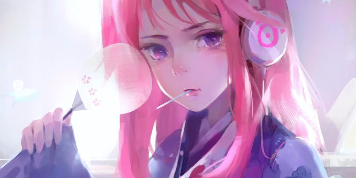 1920x1080 1920x1080 Cute Anime Girl Pink Art 4k Laptop Full HD 1080P HD 4k Wallpapers,  Images, Backgrounds, Photos and Pictures
