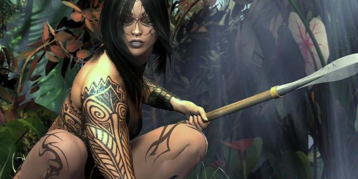 1920x1200 Warrior Woman Art Artwork Hd Wallpapers 231767 : Wallpapers13.com