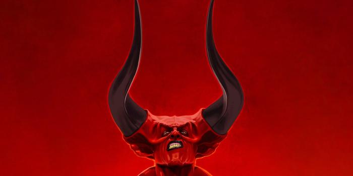 1332x850 Wallpaper Minimalism, Style, Face, Hell, The demon, Darkness, Fantasy,  Horns, Devil, Darkness, Style, Legend, Legend, Minimalism, Face, The devil  images for desktop, section минимализм - download