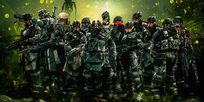 3474x1944 Killzone 2 Helghast Army 4K Wallpaper SyanArt Station