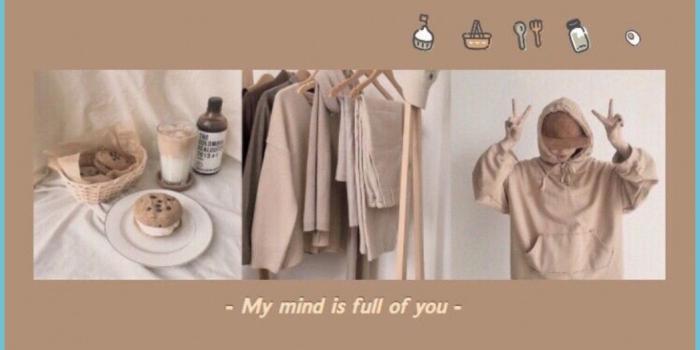 1047x1862 Beige Puzzle Instagram Template Set Aesthetic Wallpapers - Aesthetic Beige  Wallpaper | Neat