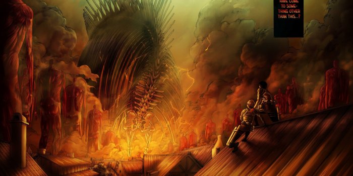 2560x1707 The Rumbling Attack on Titan Wallpaper - Wallpapers For Tech