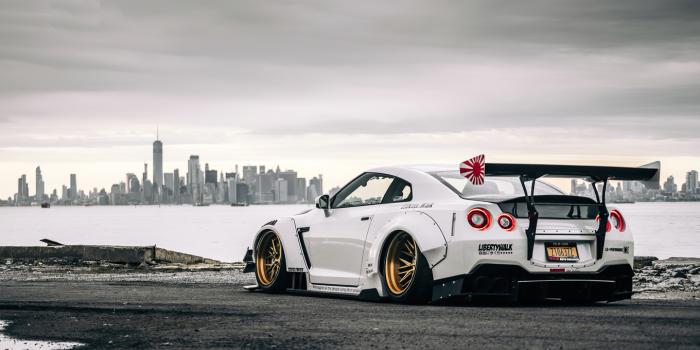 1360x768 1360x768 Nissan Gtr In New York Laptop HD HD 4k Wallpapers, Images,  Backgrounds, Photos and Pictures